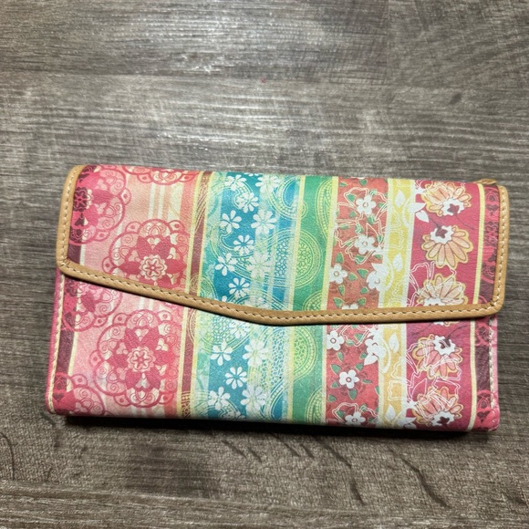 Fossil Handbags - Fossil Multi Color Wallet